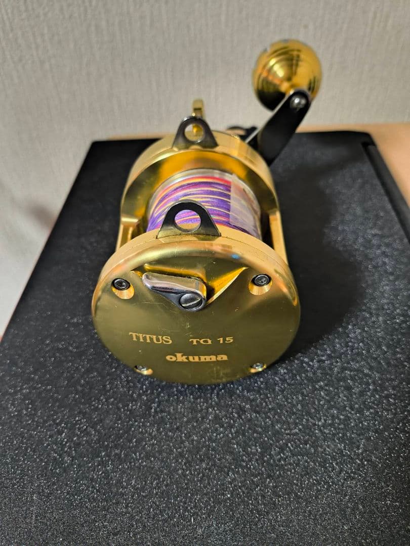 ✨最終値下げ✨　okuma TITUS TG15 ゴールドリール