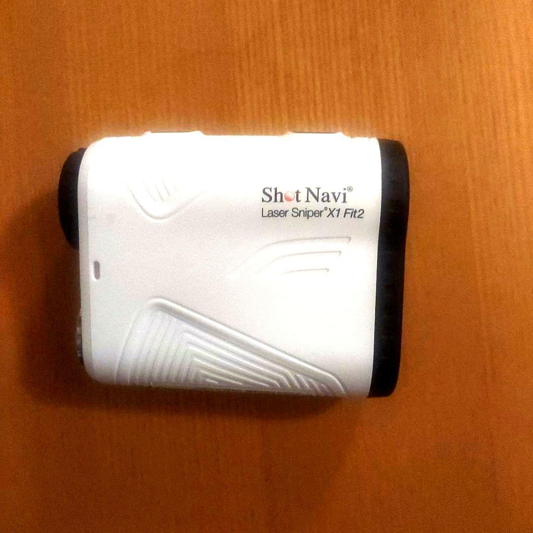 Shot Navi Laser Sniper X1Fit ゴルフ用距離計とケース