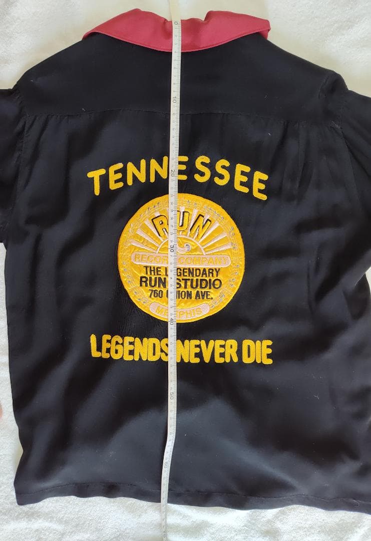 \"RUN\" RECORDS (SUN RECORDS) ボーリングシャツ