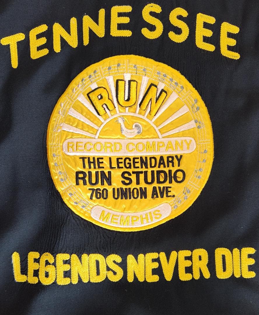 \"RUN\" RECORDS (SUN RECORDS) ボーリングシャツ