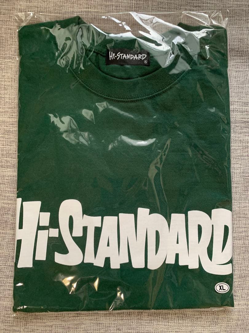 ハイスタンダード HS×FAT LOGO S/S Tシャツ（GREEN） XL