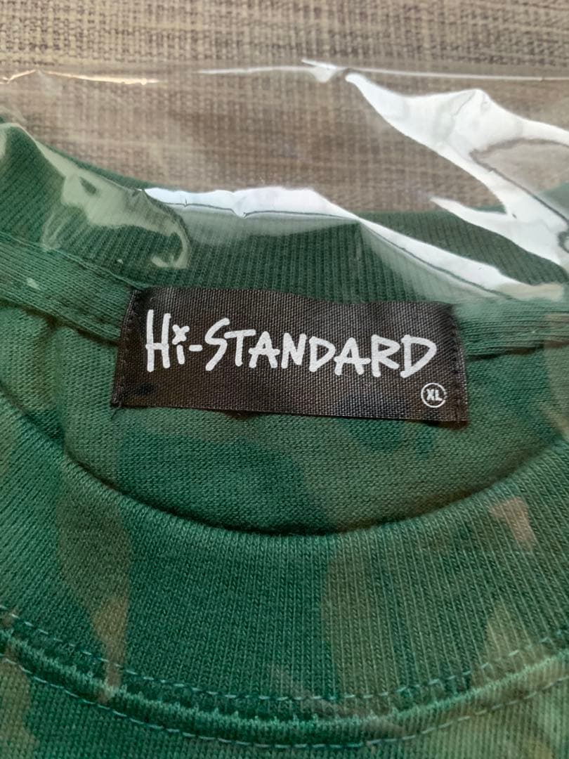 ハイスタンダード HS×FAT LOGO S/S Tシャツ（GREEN） XL