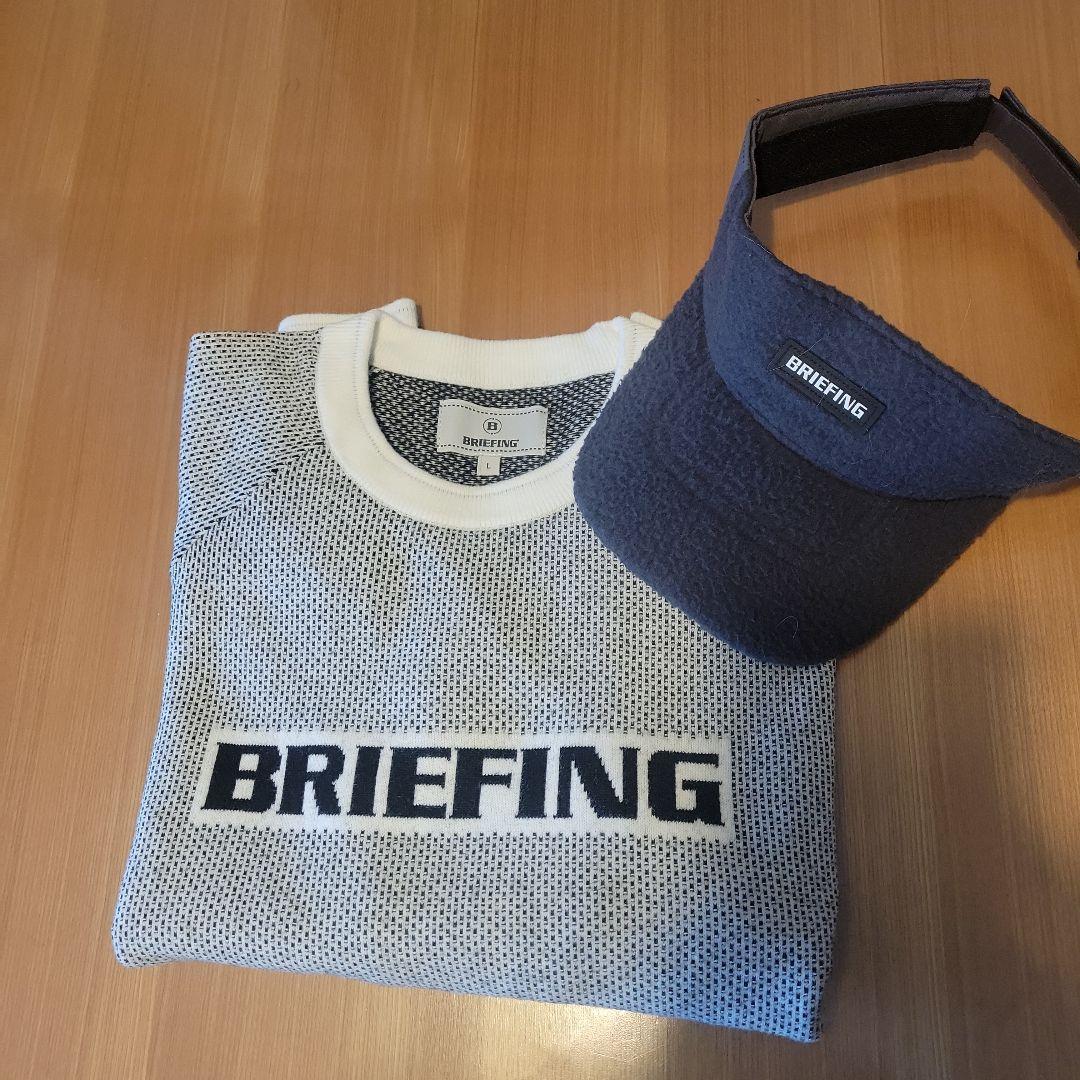 新品未使用❣️可愛い 完売‼️ BRIEFING ボア バイザー☆