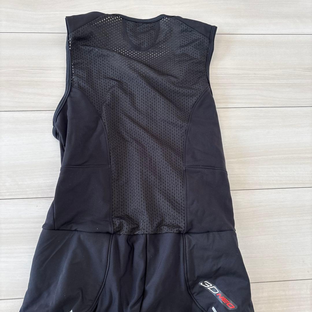 再値下げ　美品Pearl Izumi 3D ウィンドブレークビブタイツ ブラック