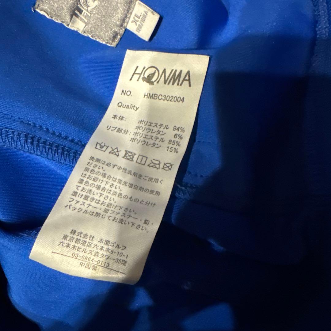 HONMA フルジップジャケット 青