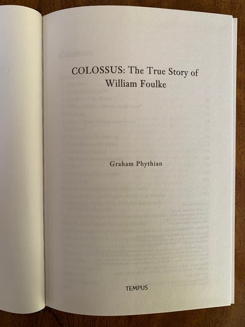 Colossus(巨人)・伝説のGKウィリアム・フォルク・イングランド代表GK