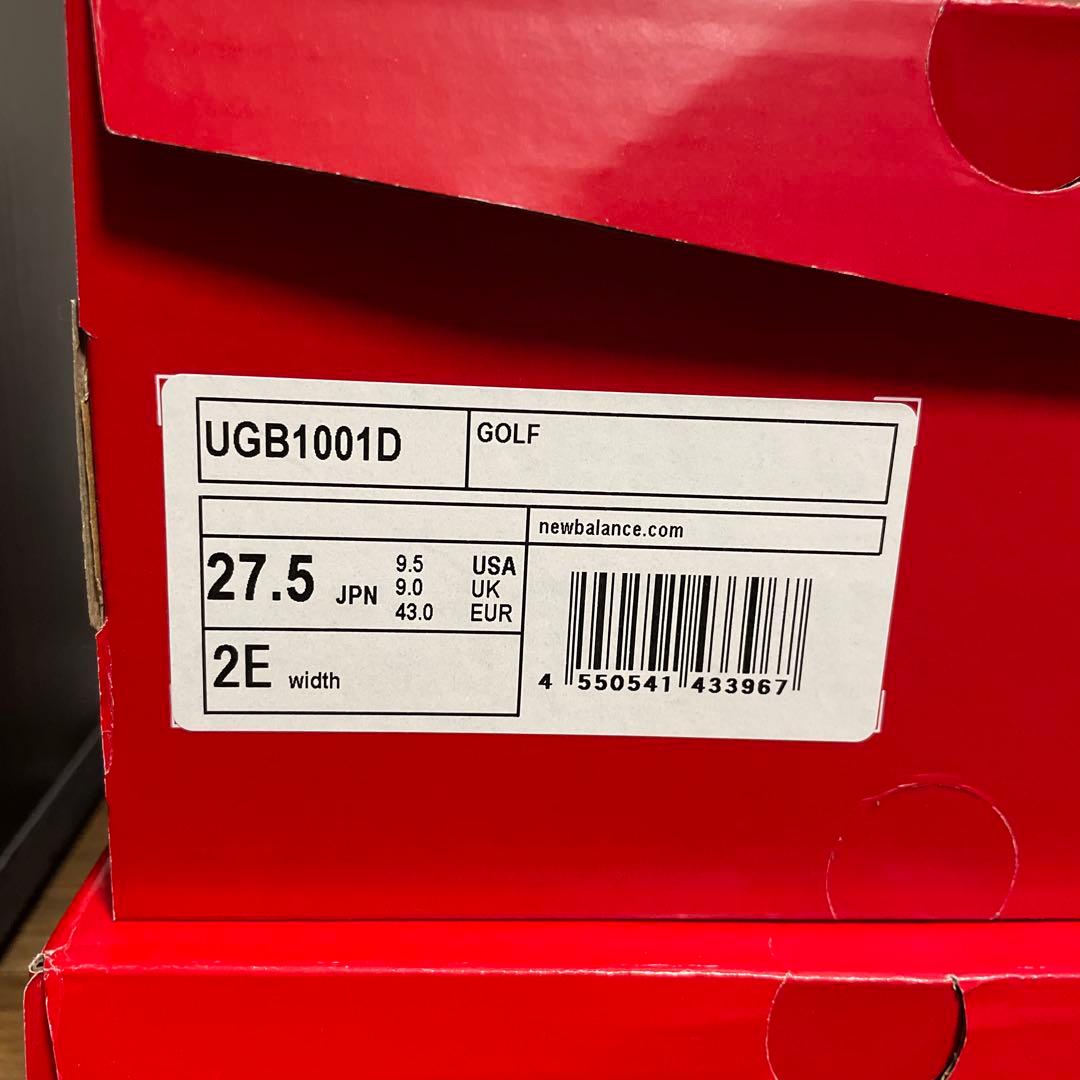 【美品】New Balance ゴルフシューズ 27.5cm BOA