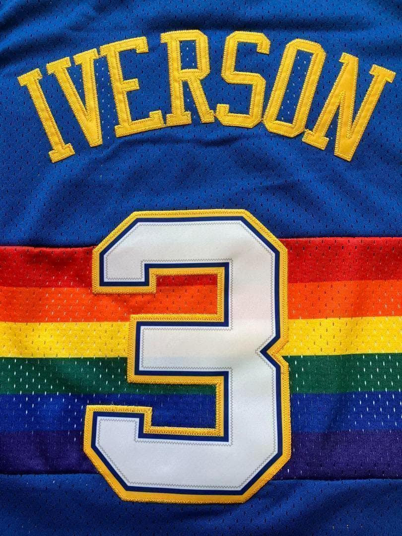 ★未使用品 NBA　IVERSON アレン・アイバーソン ユニフォーム ナゲッツ