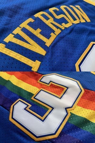★未使用品 NBA　IVERSON アレン・アイバーソン ユニフォーム ナゲッツ