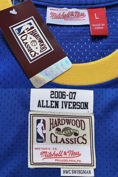 ★未使用品 NBA　IVERSON アレン・アイバーソン ユニフォーム ナゲッツ