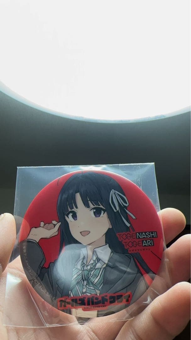ガールズバンドクライ トゲナシトゲアリ アニメイト 特典 缶バッジ 安和すばる