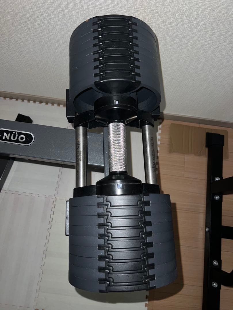 フレックスベル 32kg 2個 専用スタンド付 可変式ダンベル