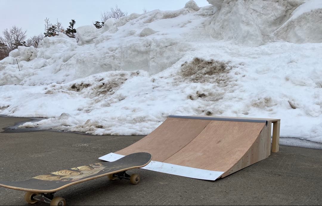スケボー　ランプ　組立キット　ミニランプ　　セクションskatepia #堀米