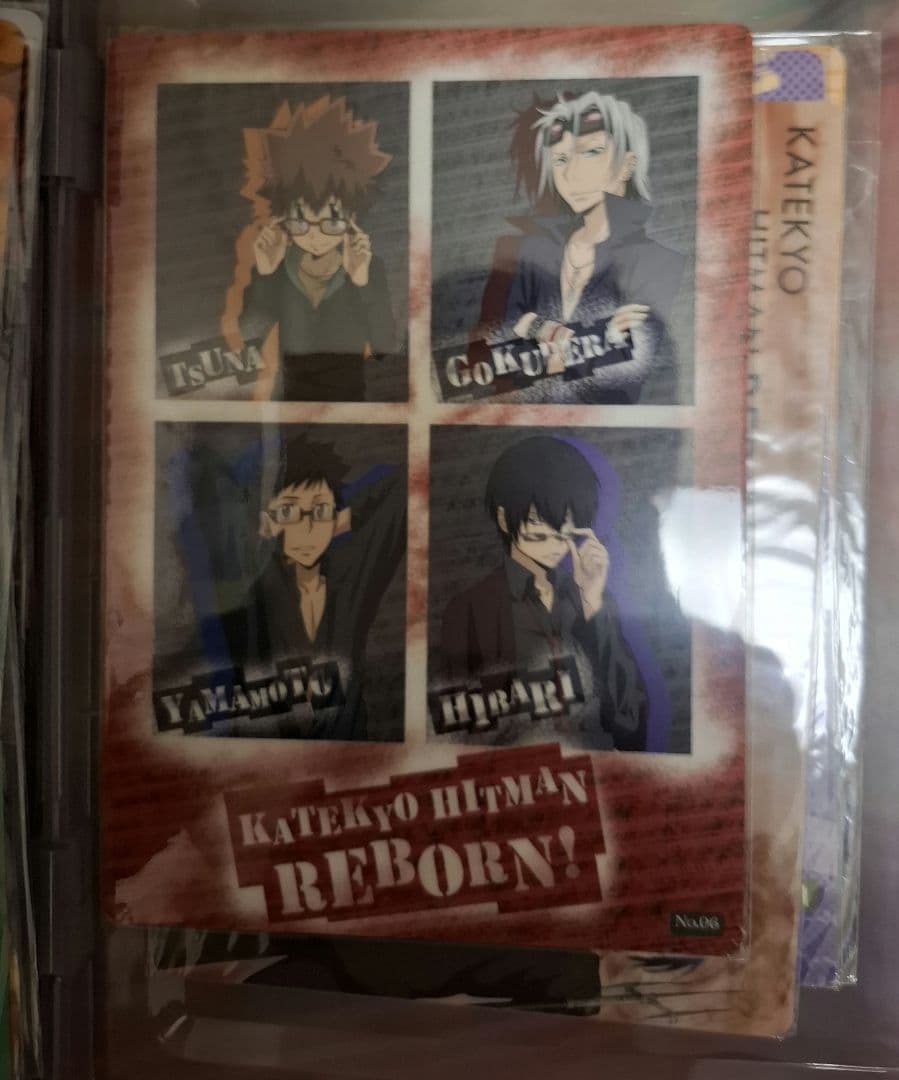 REBORN! クリアファイル 下敷きセット