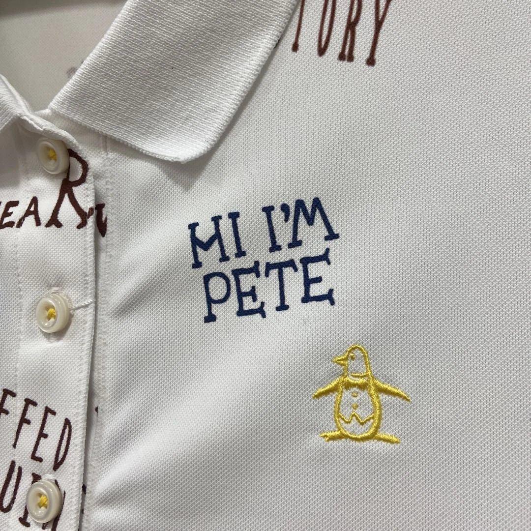 マンシングウエアレディスゴルフMI I'M PETE 長袖ポロシャツ LL