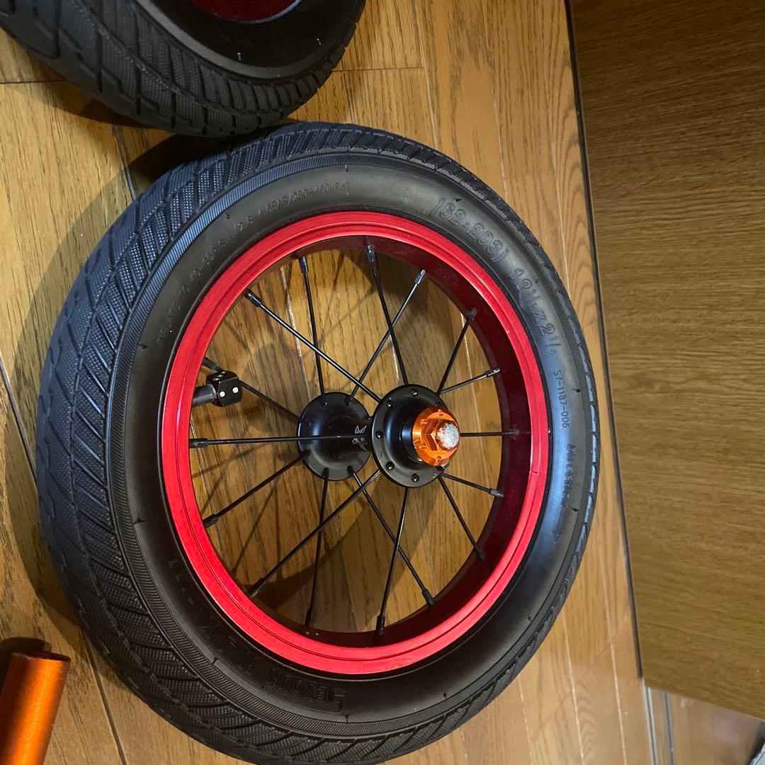 ストライダー STRIDER　ホイール　タイヤとハンドルセット　ダディラボ