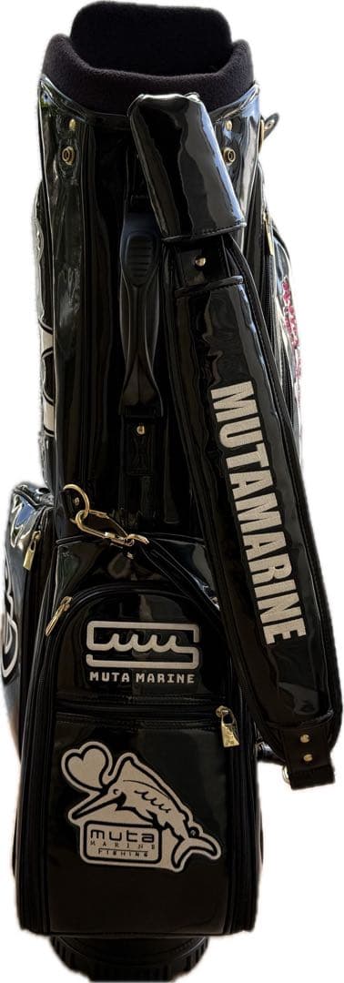 MUTA MARINE ブラックゴルフ　キャディバッグ