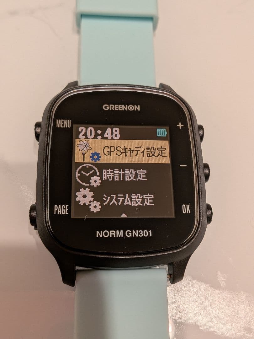 【美品】GREENON ゴルフウォッチ NORM GN301