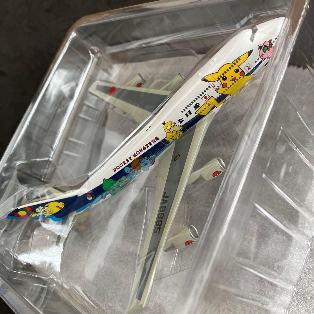 1/400 ボーイング747 ANAポケモンジェットダイキャストモデルプレーン