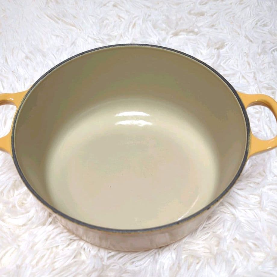 ゆ*ん様 LE CREUSET　ル・クルーゼ　ココット ロンド イエロー　20c