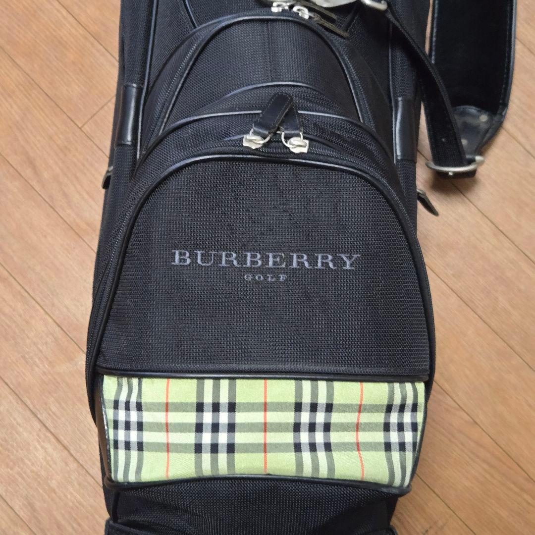 BURBERRY キャディ ゴルフバッグ 2way ハンド ショルダーストラップ