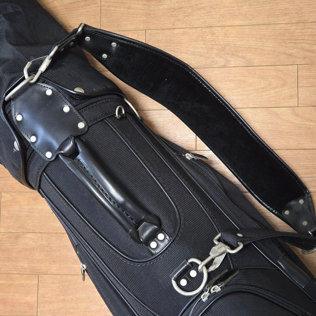 BURBERRY キャディ ゴルフバッグ 2way ハンド ショルダーストラップ