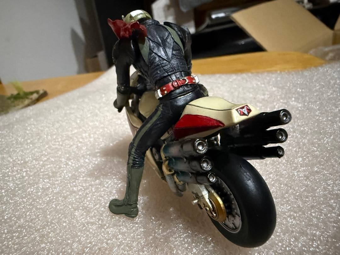 ジオラマ　仮面ライダー2号　新サイクロン号　セット