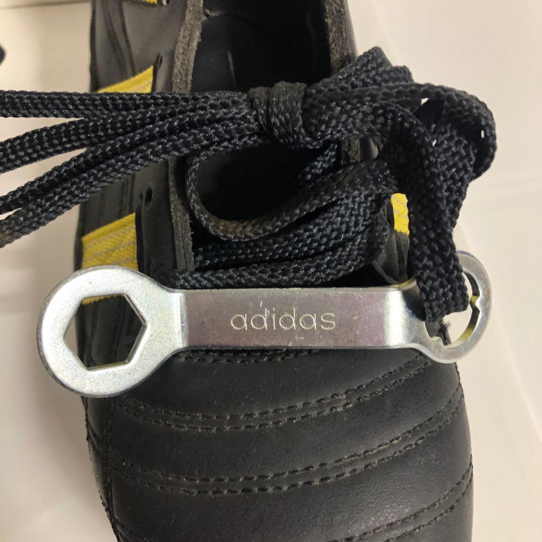 未使用品】1996年 adidasサッカースパイク 28cm 取替式SGイエロー