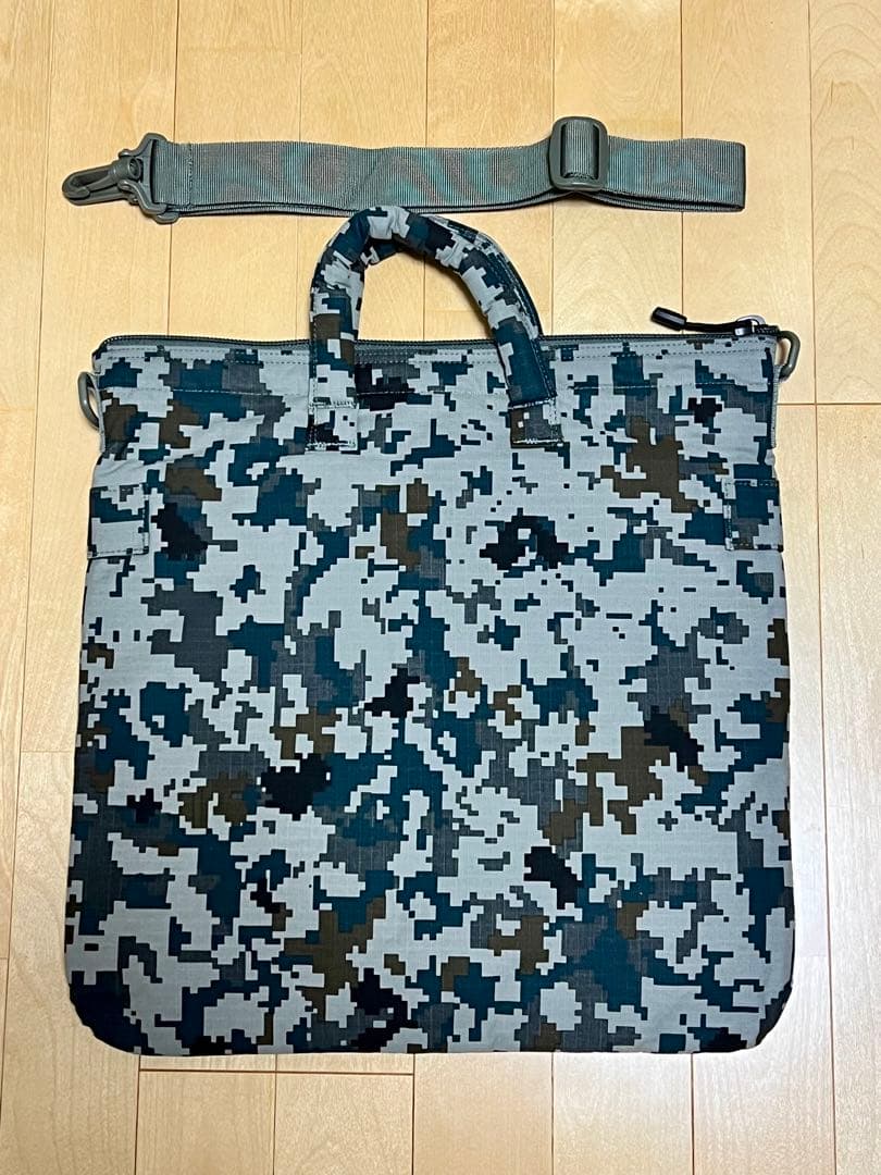 きなこ商店オリジナル 航空自衛隊迷彩 ヘルメットバッグ