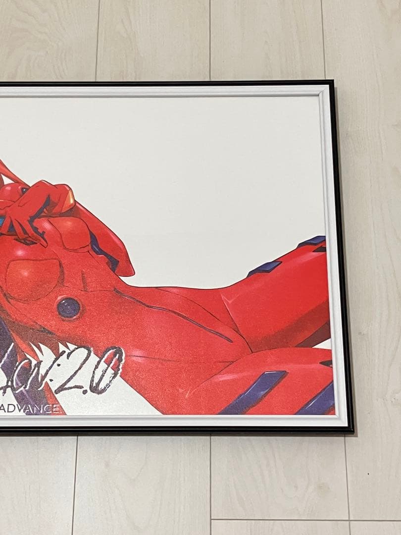 【額縁付き】 A2ポスター エヴァンゲリオン アスカ