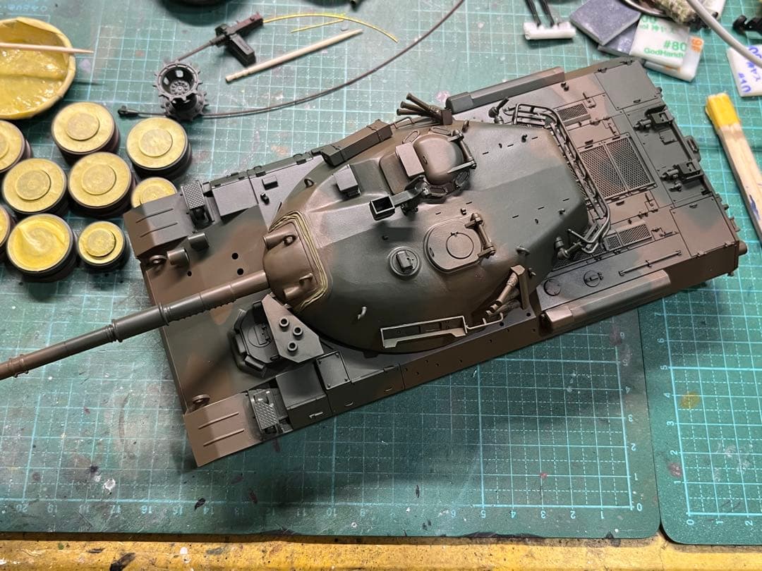Pj.231 タミヤ 陸上自衛隊74式戦車