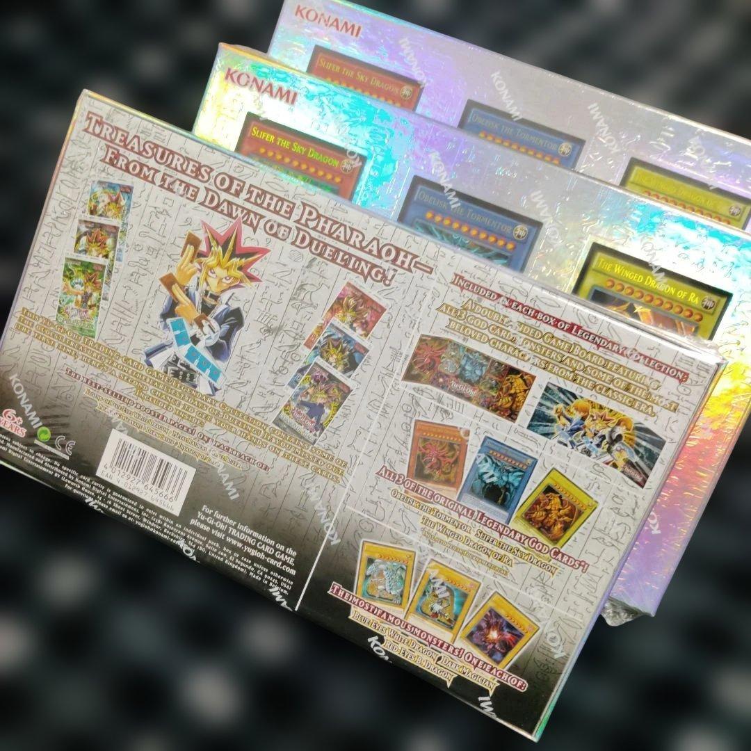 遊戯王 ×3 遊戯王 レジェンダリーコレクション 英語 未開封