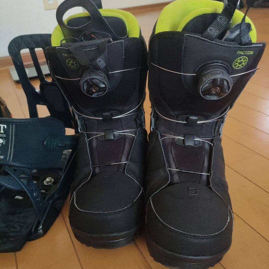Salomon FACTION BOA スノーボードブーツセット 25cm