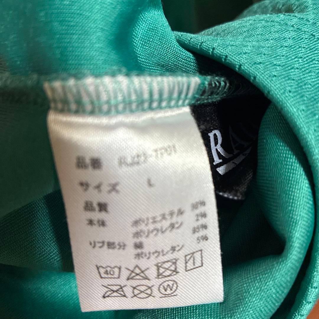 レイドジャパン　ドライシャツ　オレンジ ターコイズ L セット