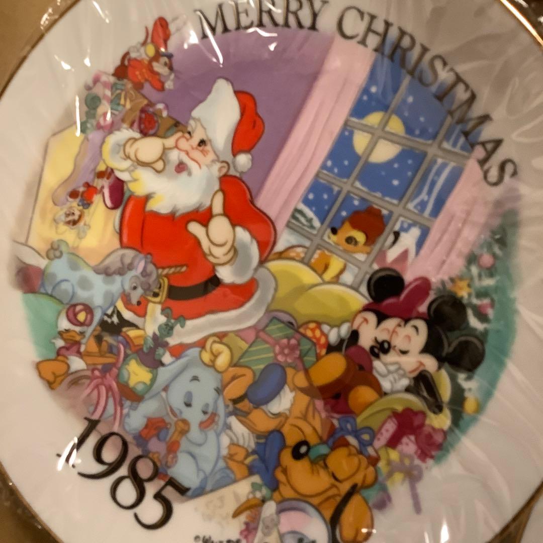 ディズニー 1000枚限定　レアクリスマス　プレート 飾り皿　5枚セット