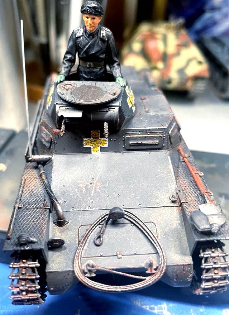 タミヤ1/35ドイツ1号戦車　完成品
