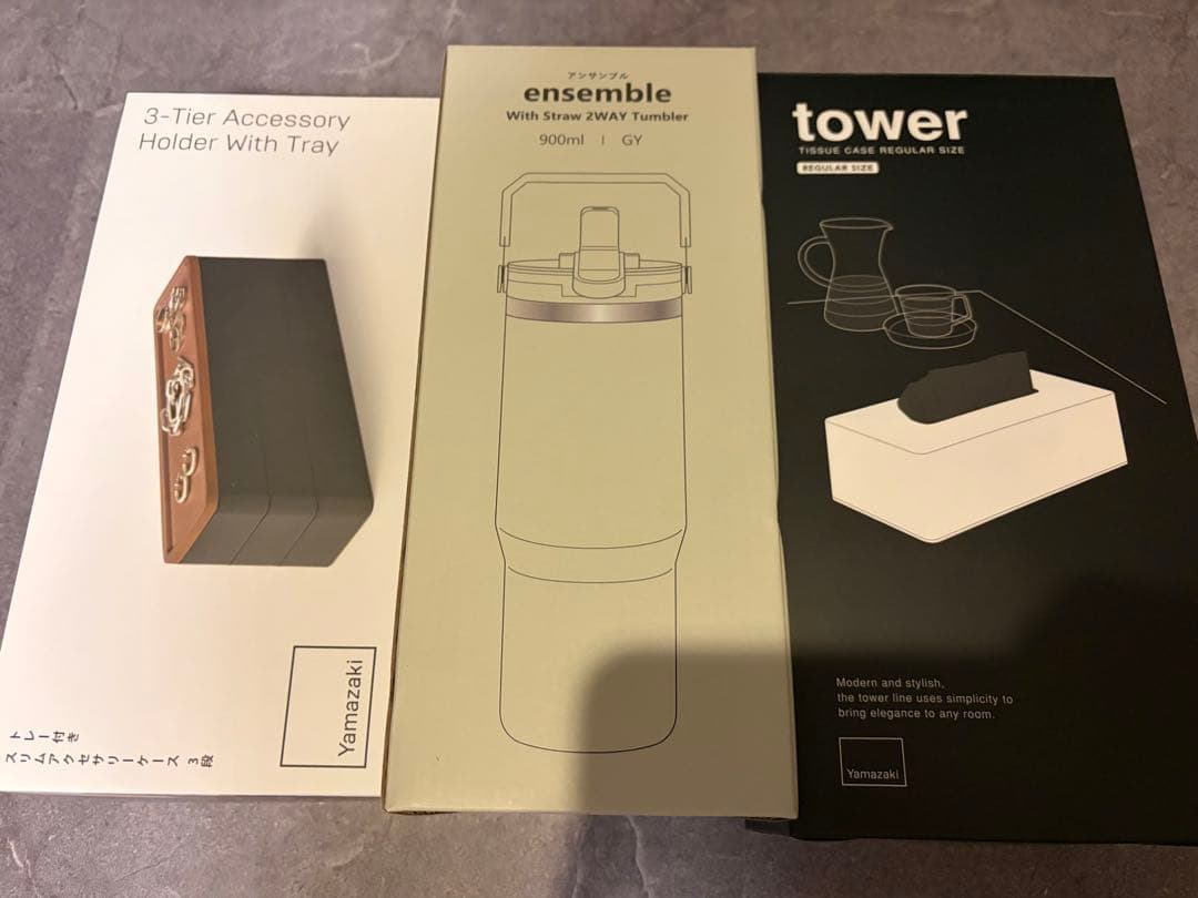 ヴィッセル神戸×山﨑実業 小物入れ ティッシュケース ストロー付タンブラー