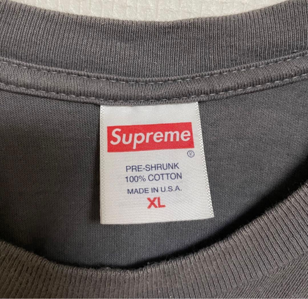 希少 Supreme 23AW Banner Tee バナー Tシャツ XL