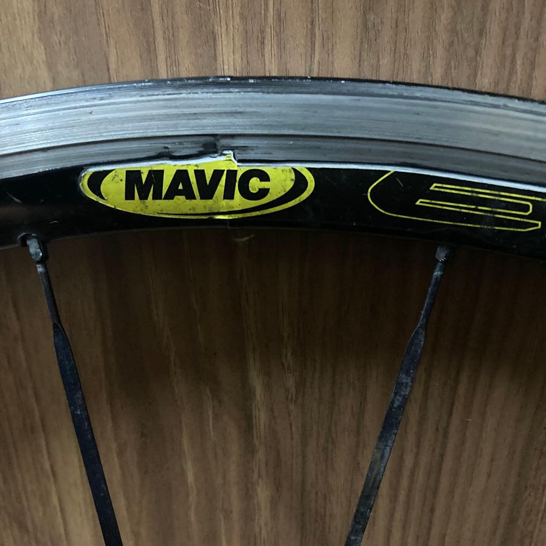 Mavic ellipse 700C 後輪　ホイール ［ジャンク］ピスト