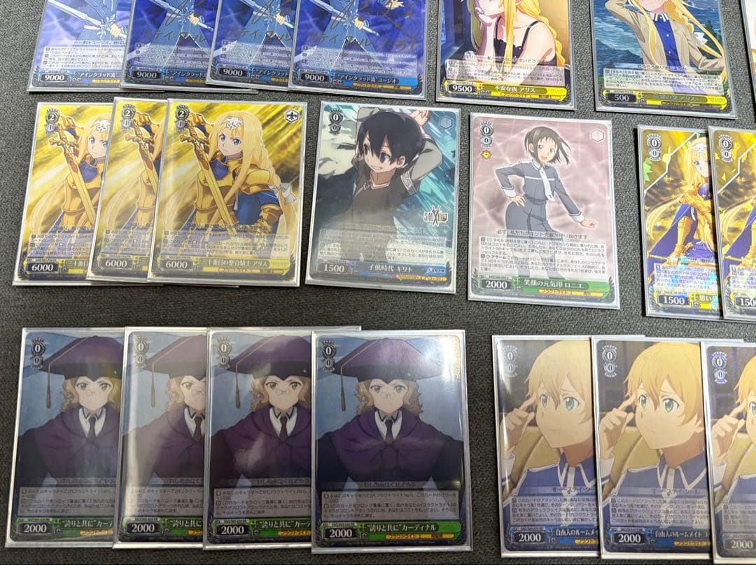 ヴァイスシュヴァルツ ソードアートオンライン SAO 8風 準フルレア