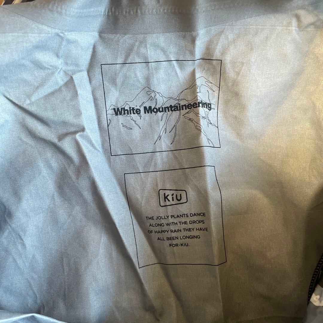 レインポンチョ KiU White Mountaineering