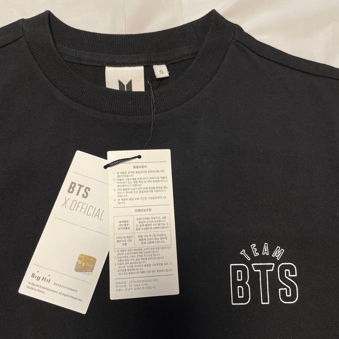 BTS 公式 ロゴTシャツ 黒 S ジミン Jimin