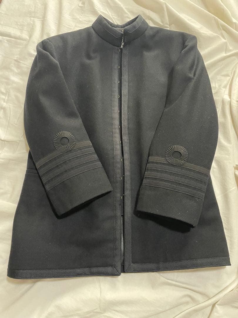 日本帝国海軍　士官第一種軍衣袴　Mサイズ【博多空】＋略受章、襟階級章