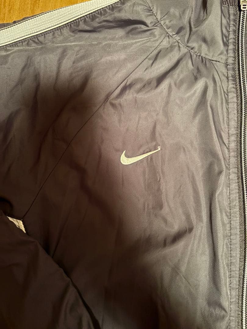 00s y2k NIKE ナイロンジャケット 黒 S