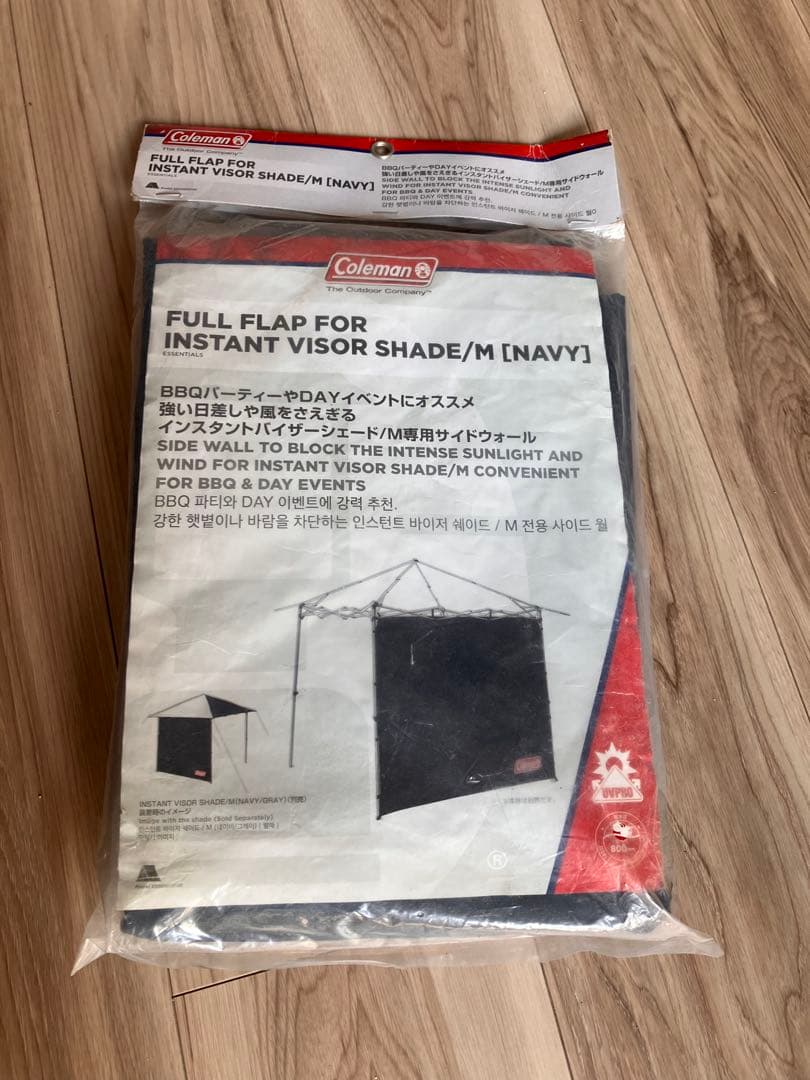 Coleman インスタントバイザーシェード　未使用のサイドウォール付き