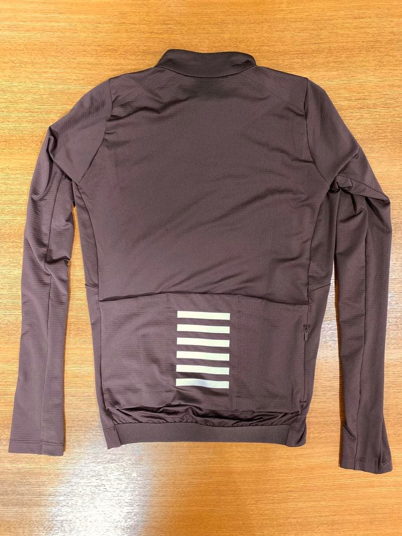 RAPHA プロチームロングスリーブミッドウェイトジャージ Sサイズ/ブラウン