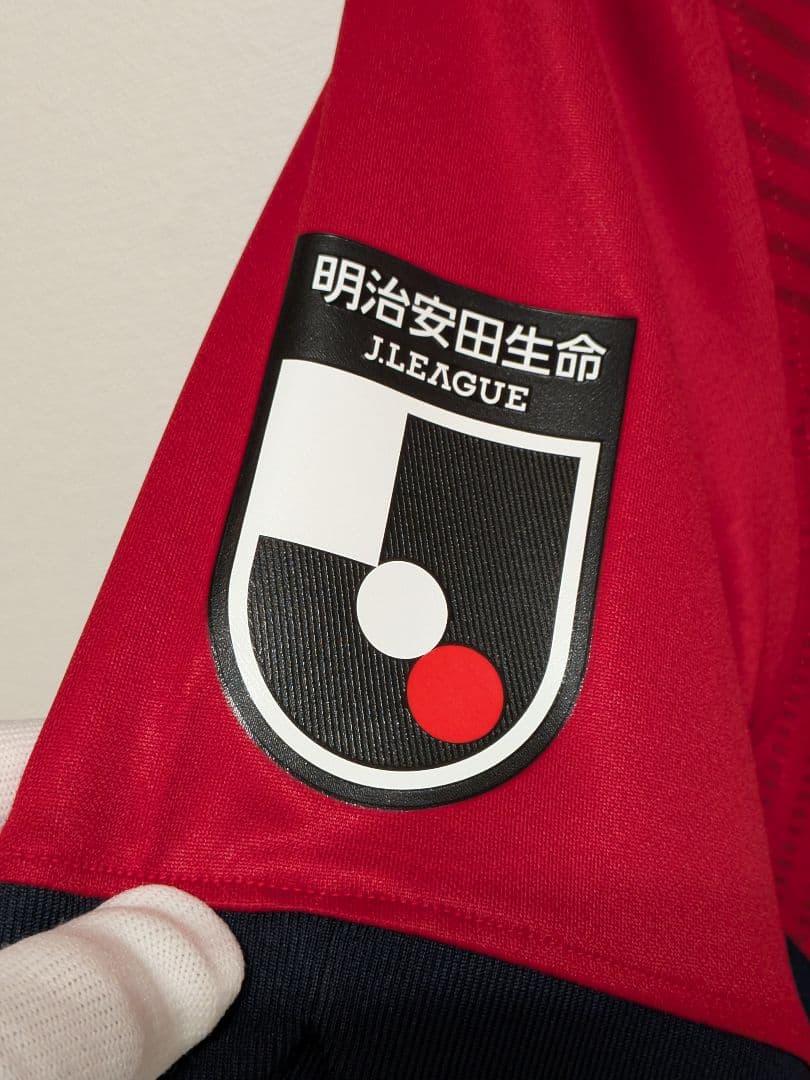 【鹿島アントラーズ】30周年茨ひよりユニフォーム、本山雅志さん直筆サイン入り