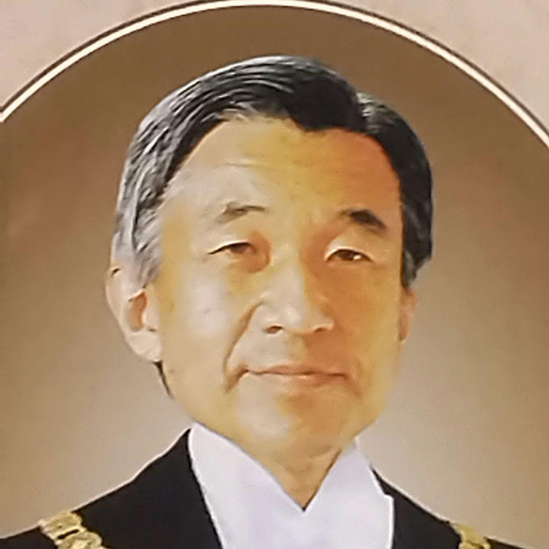 溝*美様 新品 上皇上皇后両陛下(今上皇天皇皇后両陛下時)の肖像画 額入り 皇室