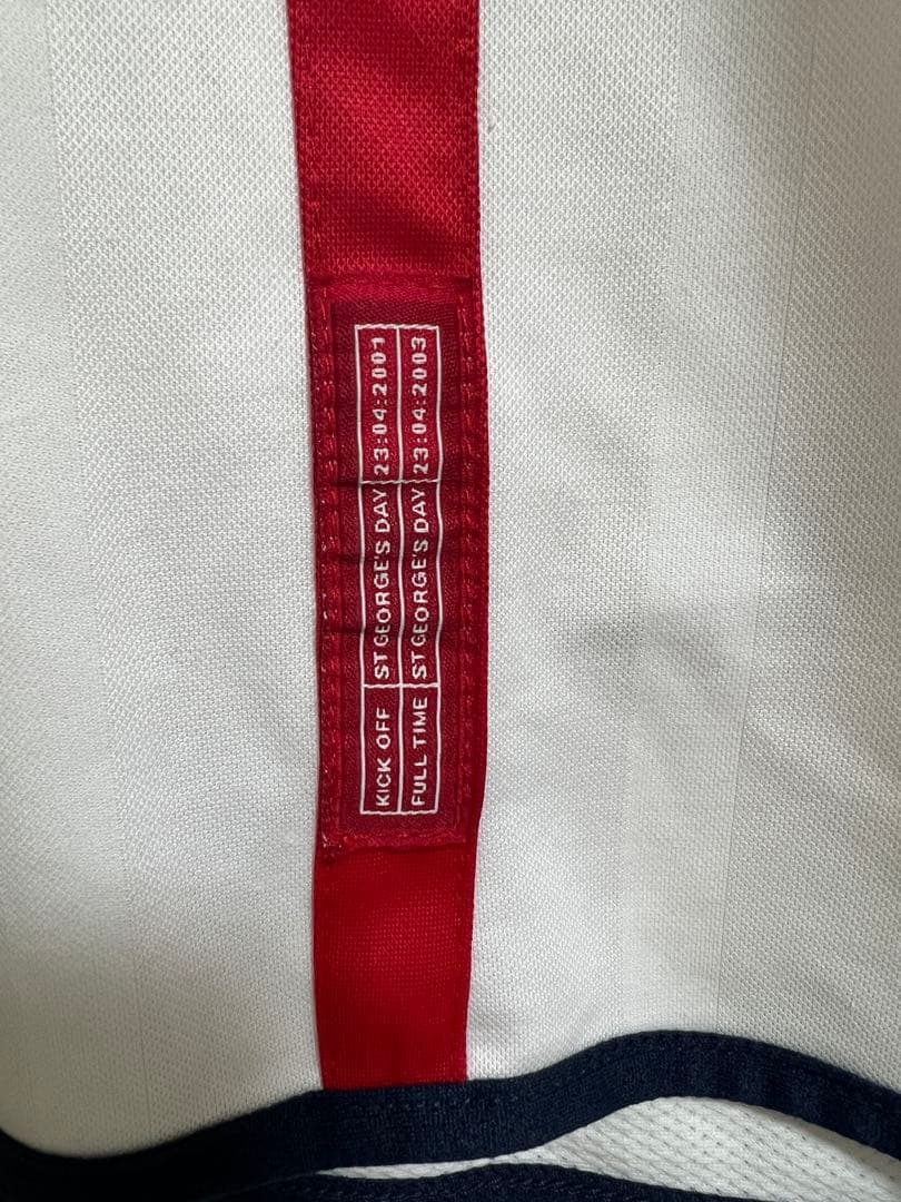 【正規品】Umbro 日韓WC イングランド代表 ベッカム 7番 長袖シャツ