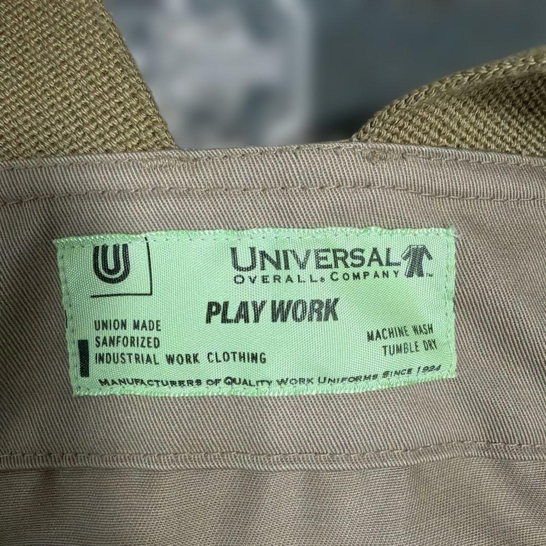 UNIVERSAL OVERALL ベージュ フィッシングベスト アウトドア